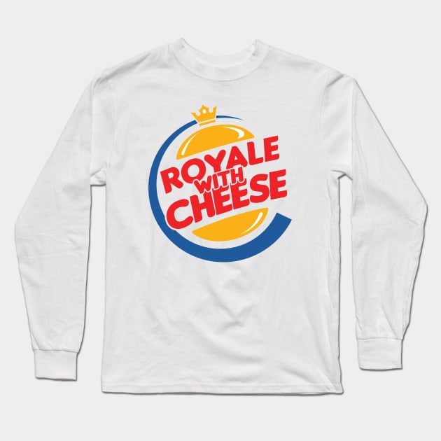 Royale with Cheese Long Sleeve T-Shirt by Woah_Jonny